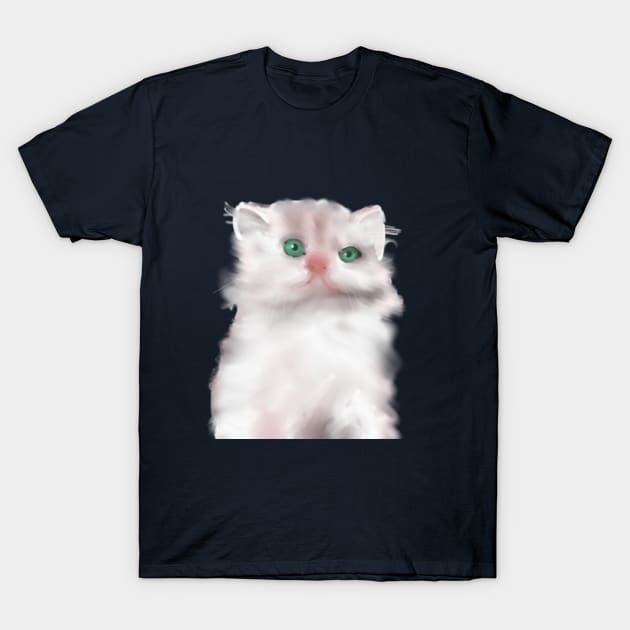 Kitty Cat T-Shirt by valentia
